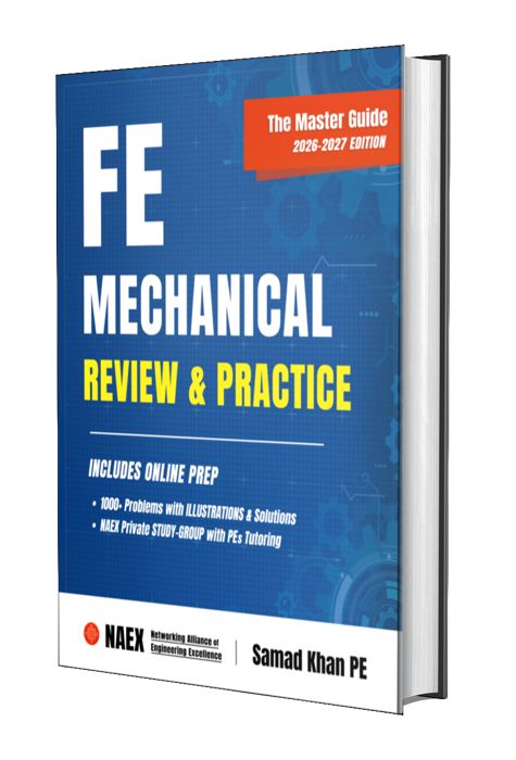 FE Mechanical Master Guide book mockup